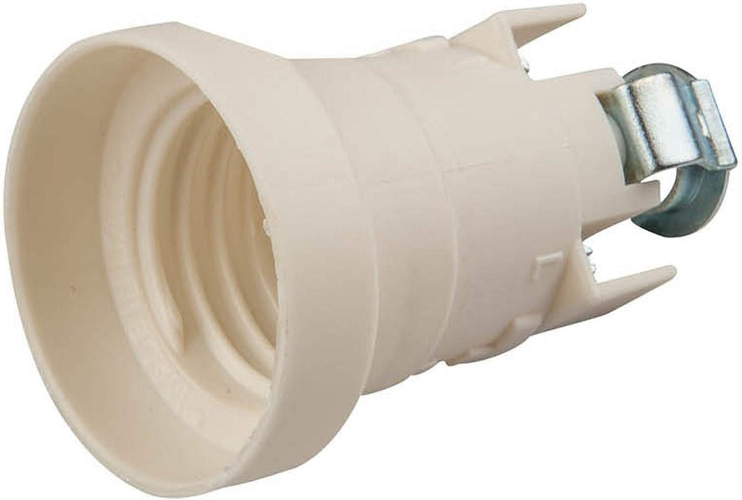 Poly Pool PP0480.9X portalampada E27 con staffa, 1 pezzo, foro M10