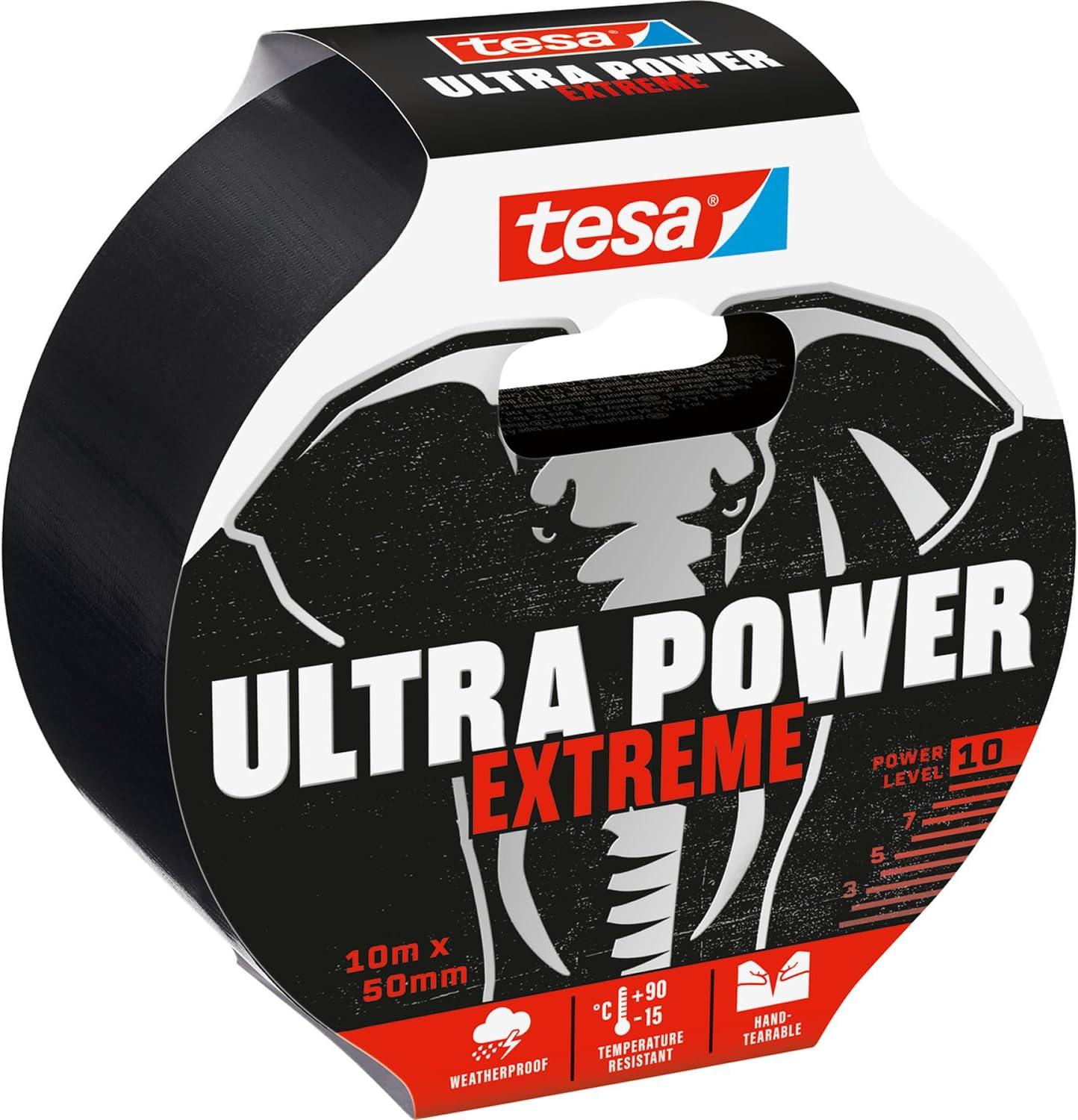 Ultra Power Extreme Tape 10 MT. X 50 mm NERO