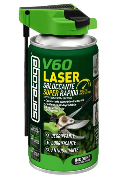 SARATOGA V60 LASER SBLOCCANTE SUPER RAPIDO ML.300