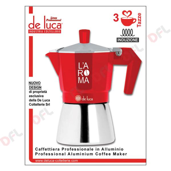 CAFFETTIERA INDUZIONE 3 TAZZE