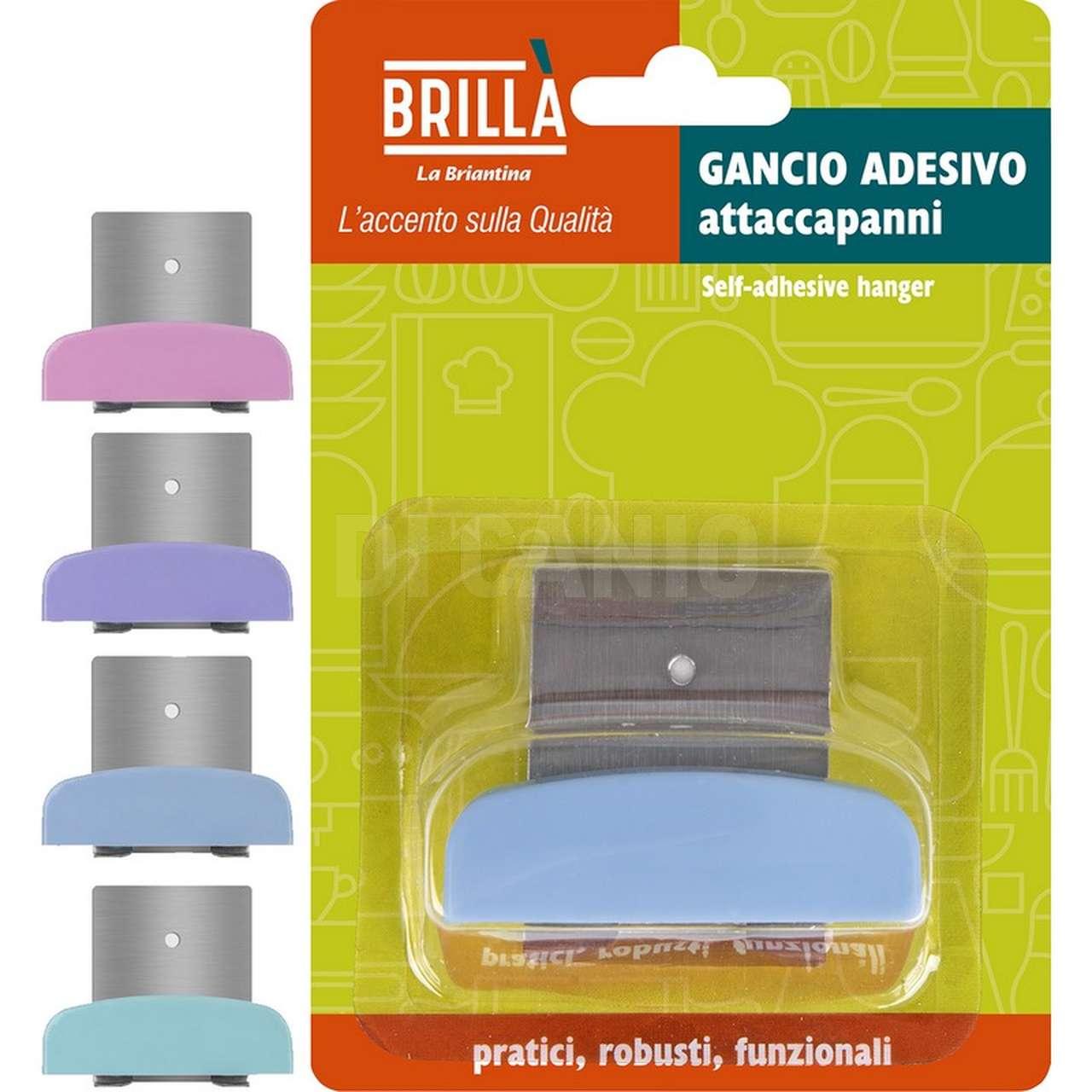 GANCIO ATTACCAPANNI COLORI ASSORTITI LABRIANTINA