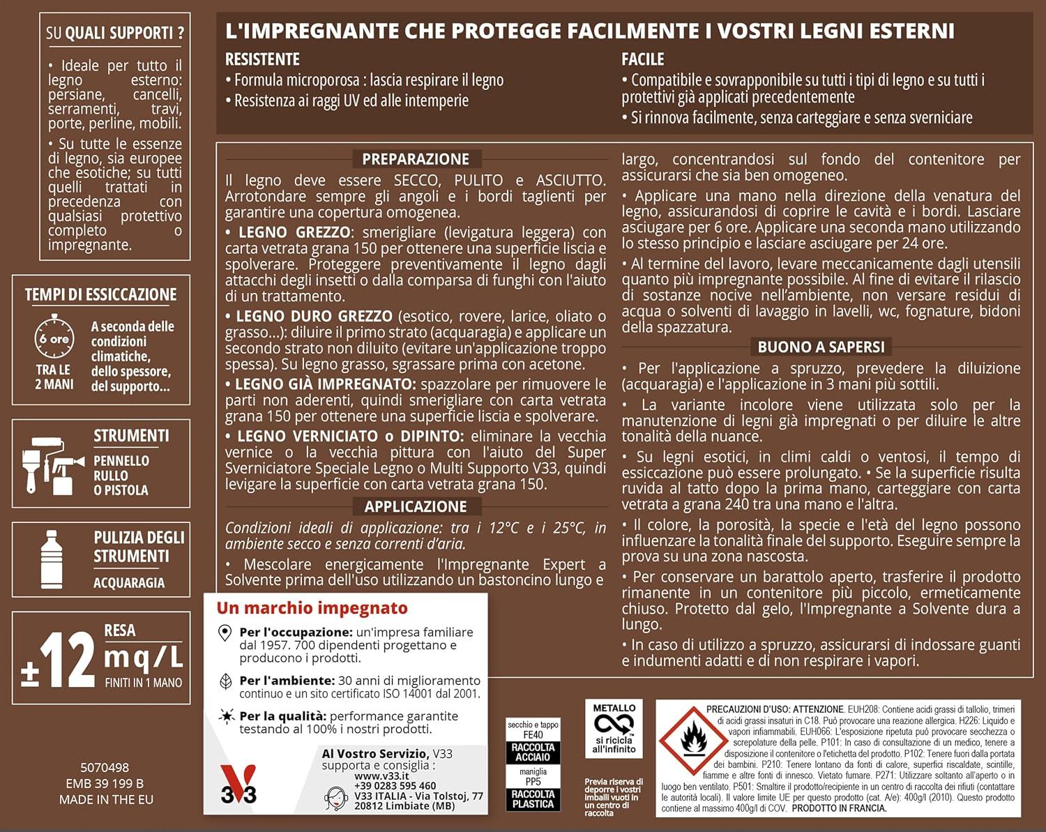 IMPREGNANTE EXPERT SOLVENTE Douglas lt. 2,50