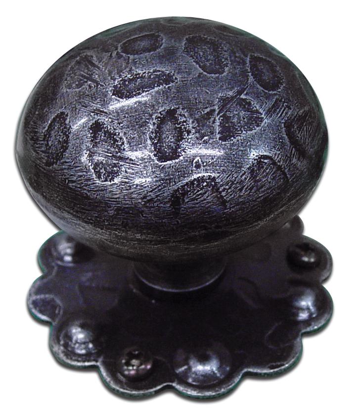 POMOLO IN FERRO BATTU FISSO CON ROSE. 539 -63E