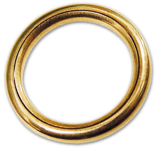 ANELLO TUBOLARE OTTONE MM 11X16 ART 101