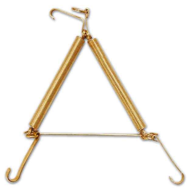 APPENDIPIATTI A MOLLA IN ACCIAIO N°3 22 X 33 PZ. 10 DES22997