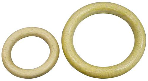 ANELLO SCORRITENDA LEGNO MM 35 FRASSINO