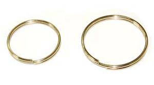 ANELLI ACCIAIO PER CHIAVI 30MM "ONE PRICE" MAURER - CF. BLISTER 6PZ