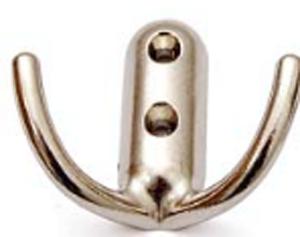 APPENDIABITI ZAMA 2 POSTI CROMATO "ONE PRICE" MAURER - CF. BLISTER 1PZ