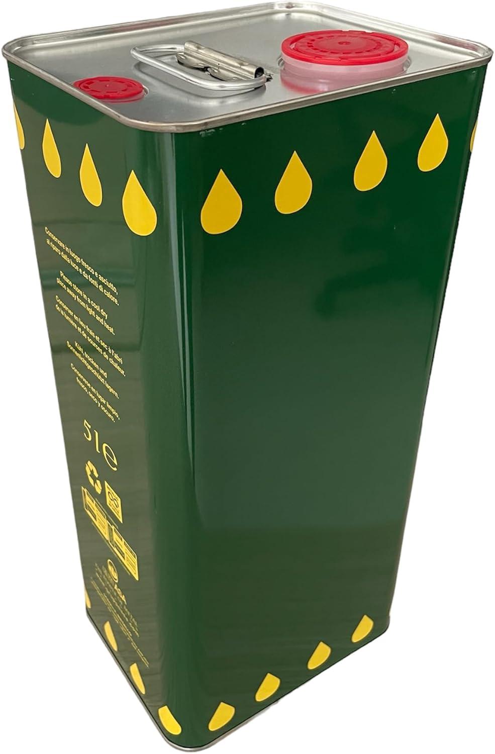 LATTINA X OLIO RETTANGOLARE 5LT C/TAPPO C/SFIATO
