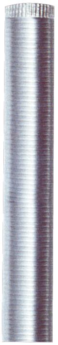 TUBO STUFA FLESSIBILE ALLUMINIO Ø10CM 3MT