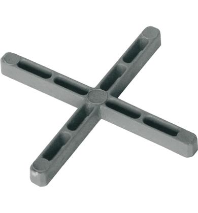 DISTANZIATORI A CROCE IN PVC 5MM - CF. BUSTA 250PZ