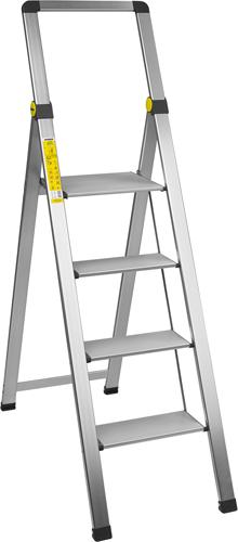 SGABELLO ALLUMINIO "SLIM STEP ALU" 4GR MAURER