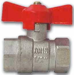 VALVOLA A SFERA FARFALLA 1/2 F.F. MAURER