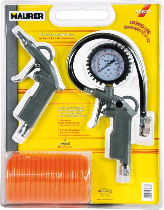 ACCESSORI COMPRESSORE KIT 3PZ MAURER