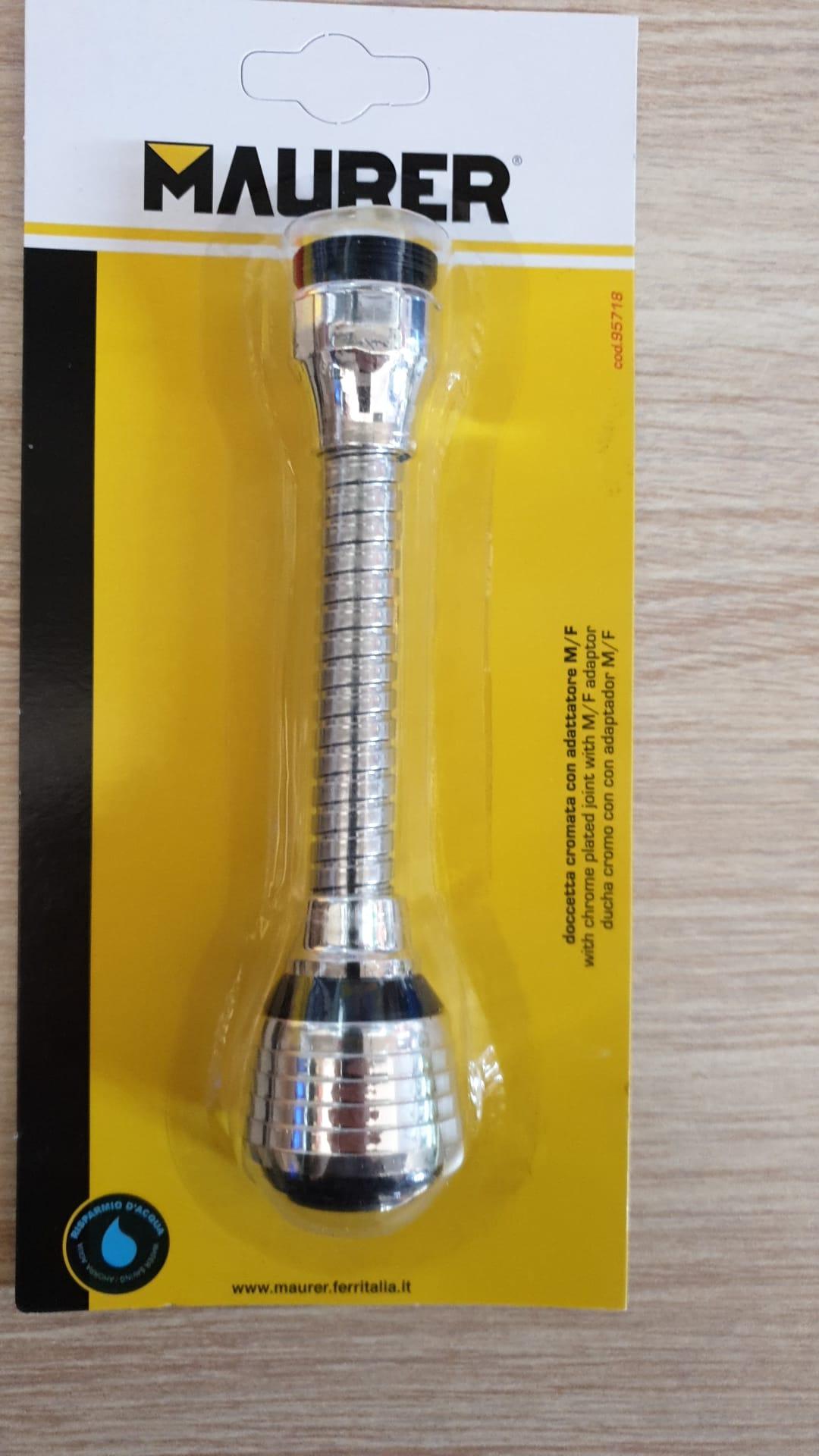 ROMPIGETTO CON GHIERA E TUBO OTTONE MAURER