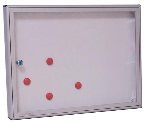 BACHECA X AVVISI 60X45HCM MAURER SILVER