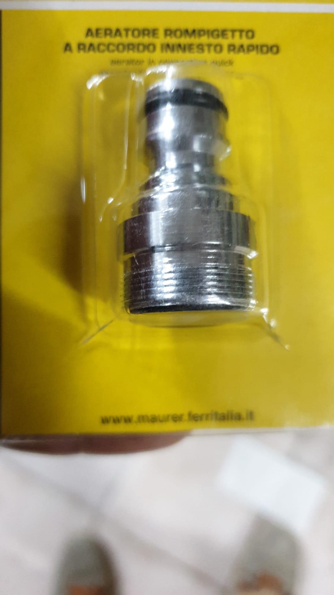 ROMPIGETTO PER RUBINETTO INNESTO RAPIDO 24M MAURER - CF. BLISTER 1PZ