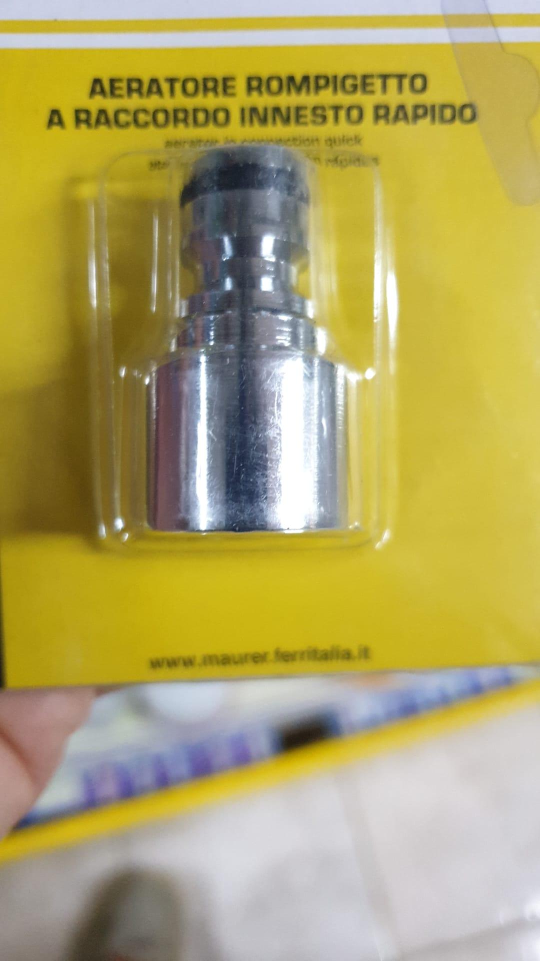 ROMPIGETTO PER RUBINETTO INNESTO RAPIDO 22F MAURER - CF. BLISTER 1PZ