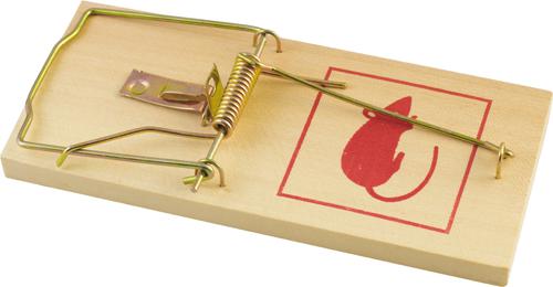 TRAPPOLA TOPI IN LEGNO 17,5X8CM MAURER