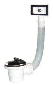 PILETTA PER LAV.INOX C/TP 1".1/2D.70**