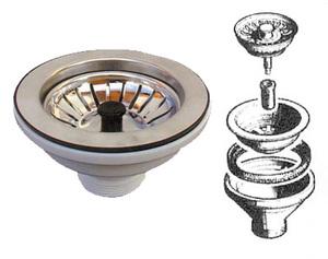PILETTA BASKET 3 1/2 C/TAPPO GR. 1"1/2*