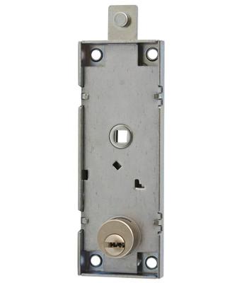SERRATURA PER PORTA BASCULANTE ART. W551 cilindro tondo profilo europeo