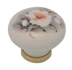 POMOLO PORCELLANA TONDO C/BASE F/ 6 MM.31* -POM106