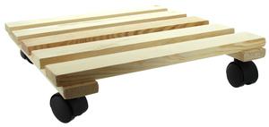 CARRELLINO PORTATUTTO C/RUOTE CM.35X35