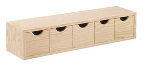 CASSETTIERA MINI 5C.CM.56X13X12H