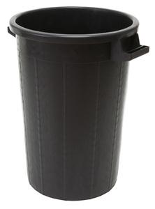 BIDONE IMMONDIZIA SOVRAPPONIBILE Lt 100 - Ø 53 x h 65 cm - nero