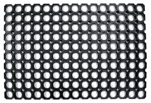 ZERBINO ROBUSTUS COMPONIBILE PVC NERO CM40X70