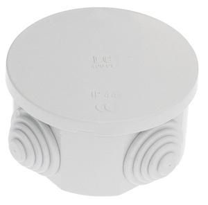 SCATOLA DERIVAZIONE STAGNA IP44 D.80X40