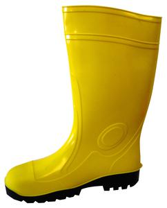 STIVALI PVC GIALLO ANTINFORTUNISTICA N.41