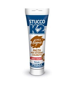 STUCCO IN PASTA COLORATO 'K2' ml 150 Noce chiaro