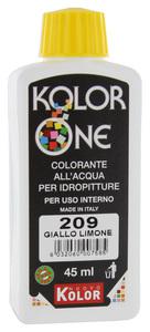 COLORANTE CONCENTRATO 'COLOREA' ml. 45 - N.209 Giallo limone