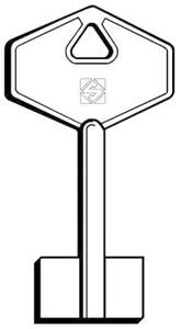 DUPLICAZIONE CHIAVE A POMPA OTTONE 5IT3