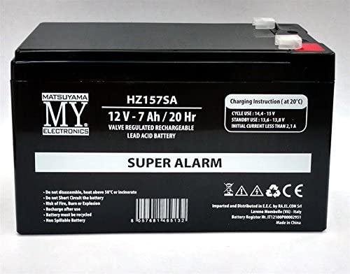 BATTERIA PIOMBO 12V 7AH RIC.