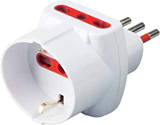 ADATTATORE TRIPLO CON PROTEZIONE SOVRACCARICO '78045 T'