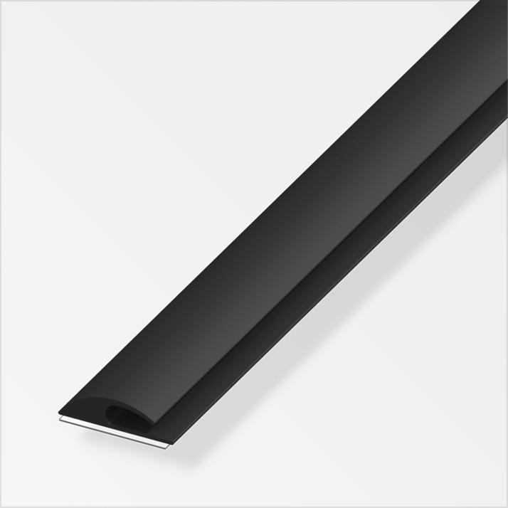 PROF DI CHIU 28 X 5 PVC NERO 1 MT
