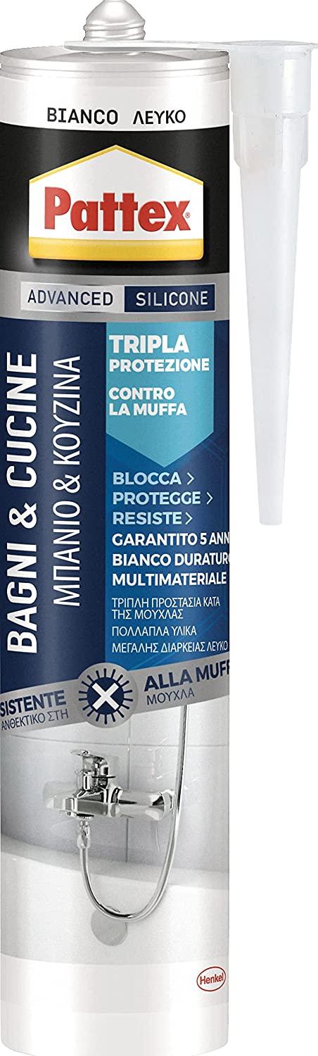 SILICONE 'BAGNO SANO STOP MUFFA' ml 300 - bianco EX2099558