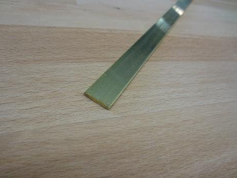 barra piatta 15x2,0 ottone 1m