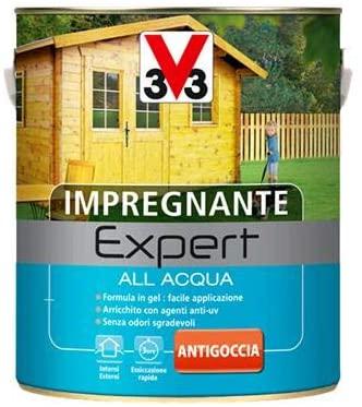 IMPREGNANTE PER LEGNO ALL'ACQUA - LINEA EXPERT Noce Antico lt. 0,75