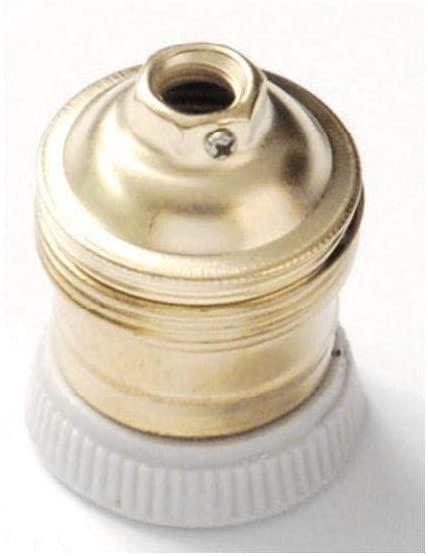 PORTALAMP. E27 MET. C/ANELLO POR