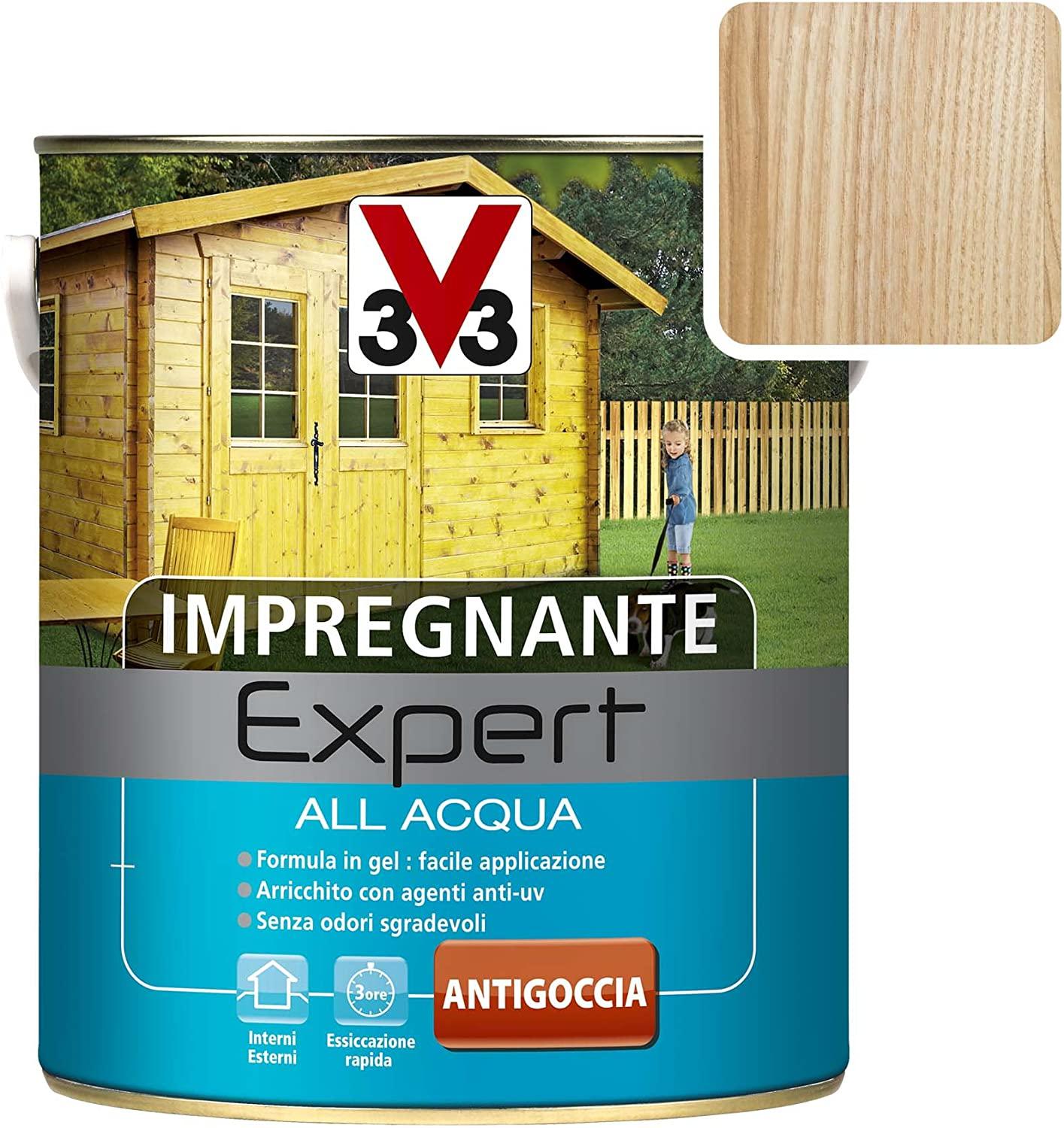 IMPREGNANTE PER LEGNO ALL'ACQUA - LINEA EXPERT Incolore lt. 0,75