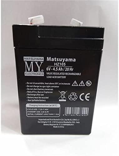 Batteria piombo 6V - 4,5AH