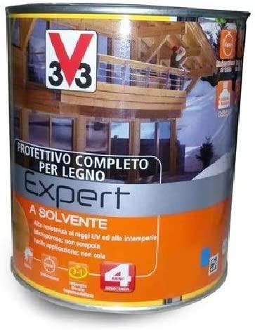 PROTETTIVO COMPLETO PER LEGNO A SOLVENTE - LINEA EXPERT Noce Scuro lt. 0,75