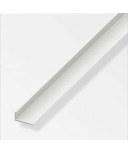 angol 20x10x1,5 PVC bianco 1m