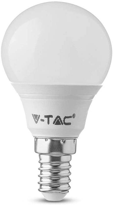 V-Tac PRO VT-270 Lampadina LED E14 7W MiniGlobo P45 Chip Samsung - BIA CAL.