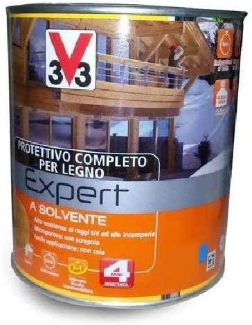 PROTETTIVO COMPLETO PER LEGNO A SOLVENTE - LINEA EXPERT Noce Antico lt. 0,75
