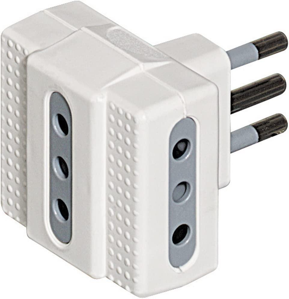 KIT ADATTATORE TRIS 3 SP 10A BCO